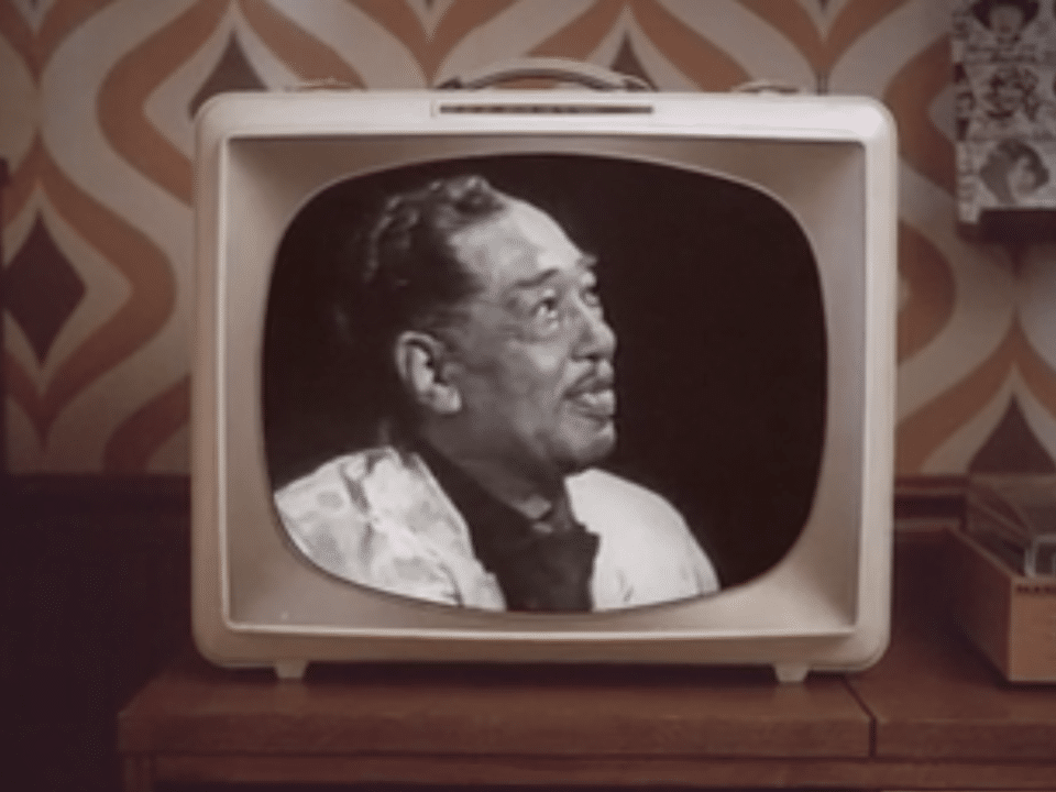 Duke Ellington on retro television