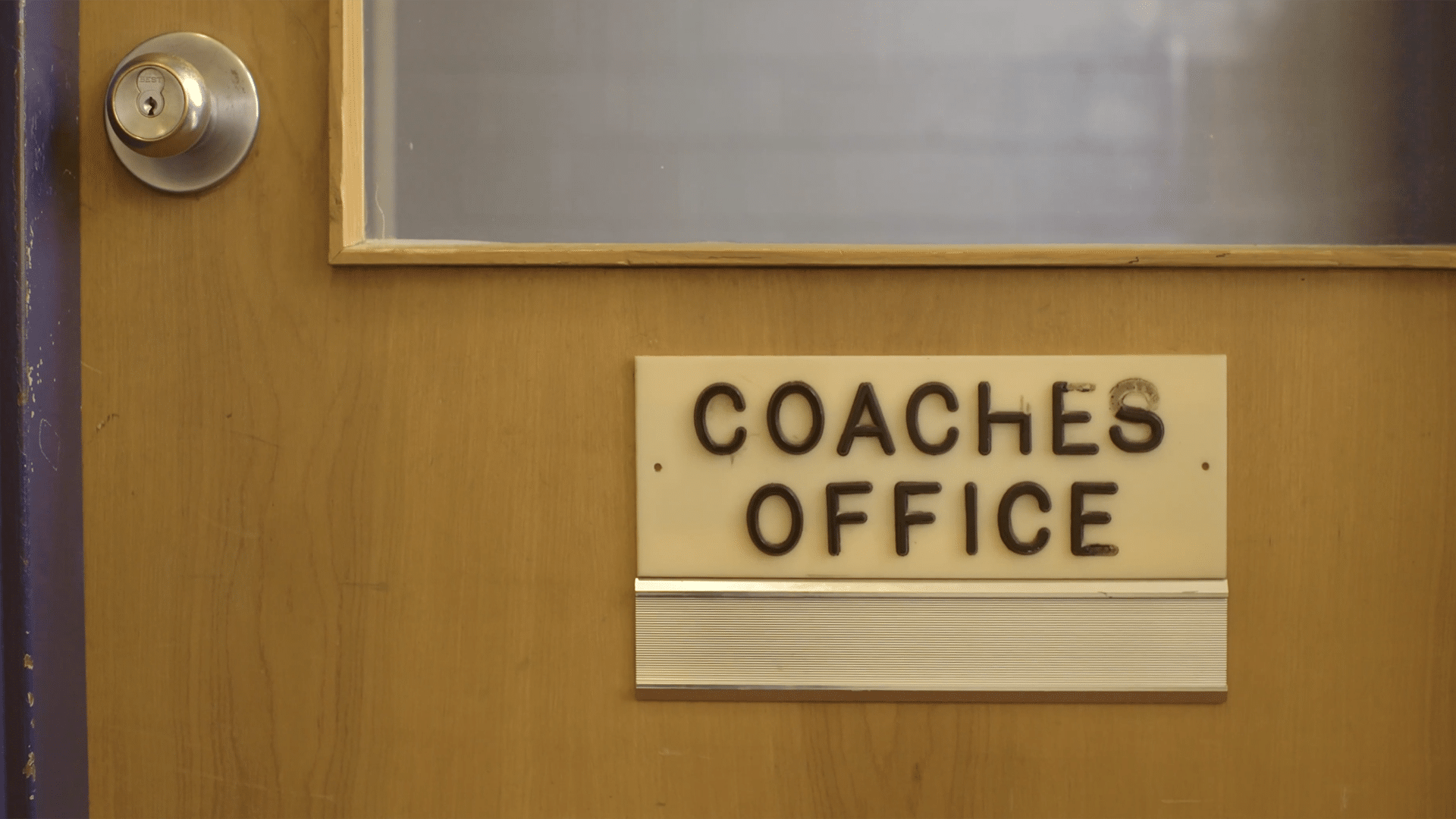 Coaches office at Principia