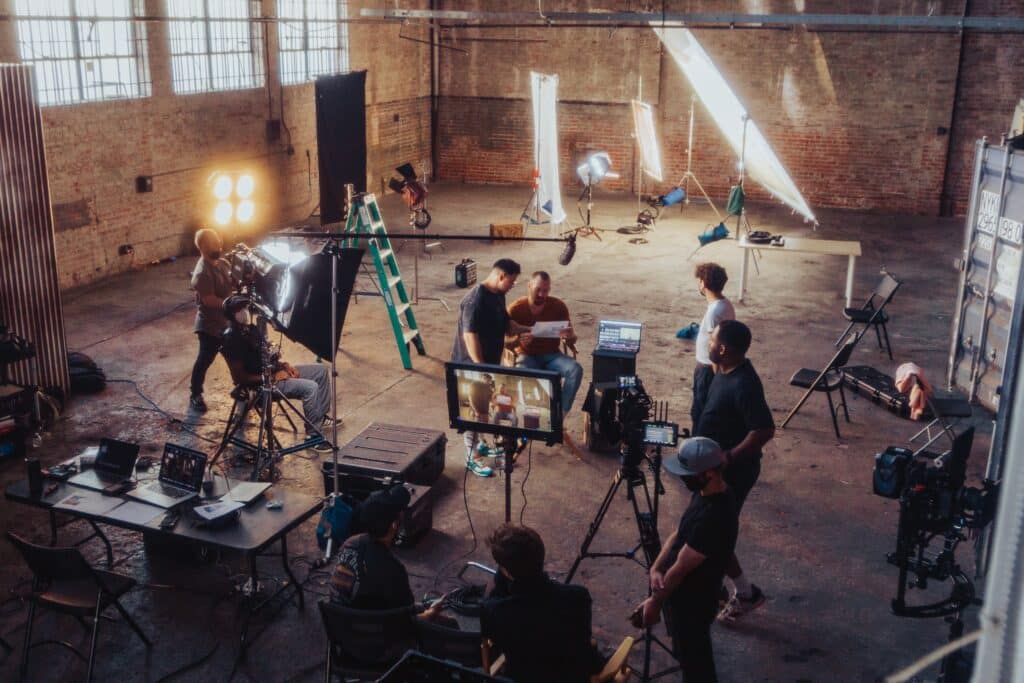 Missouri Video Production Crew On Set